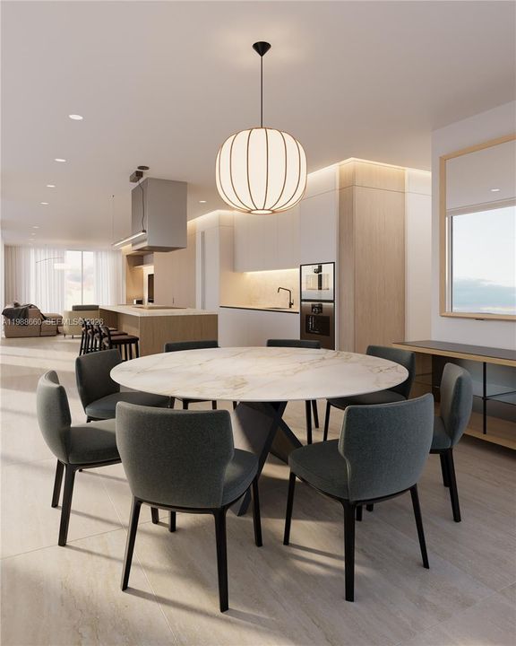 Italian Porcelain Floor Throughout