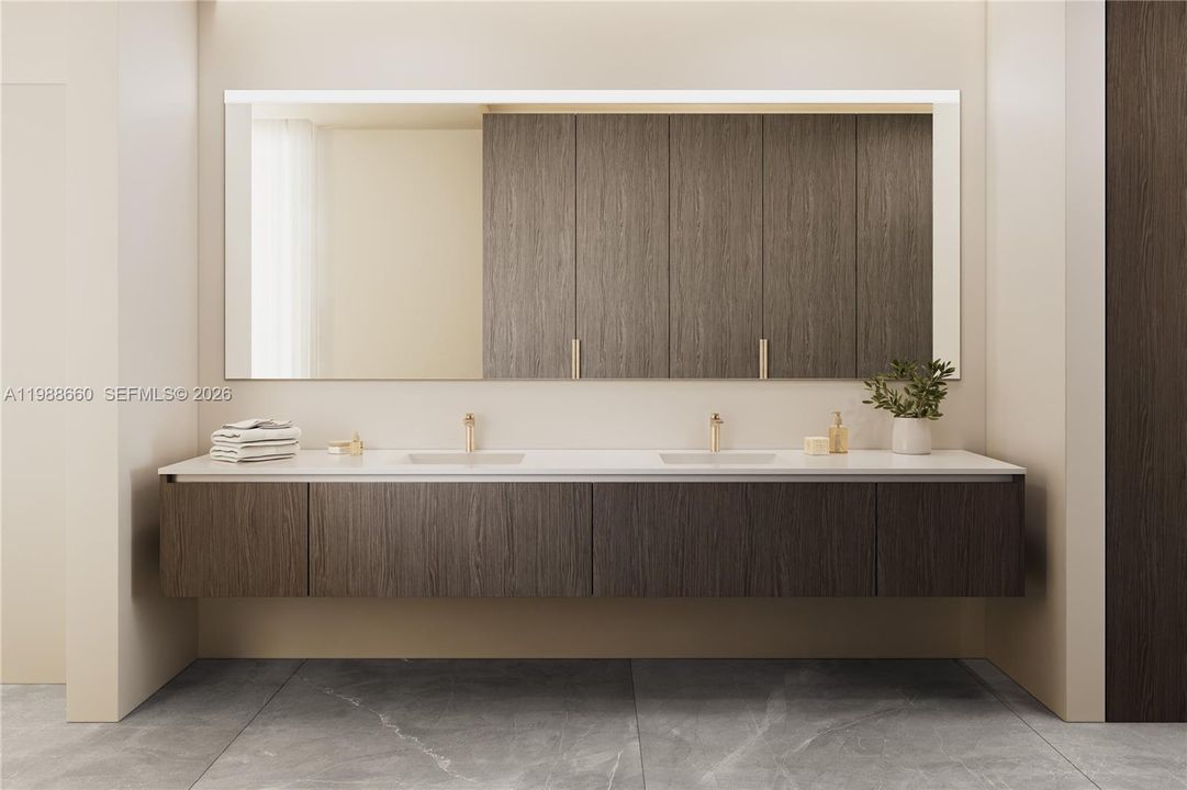 Italian Designed Double Sink Antonio Lupi Cristalmood