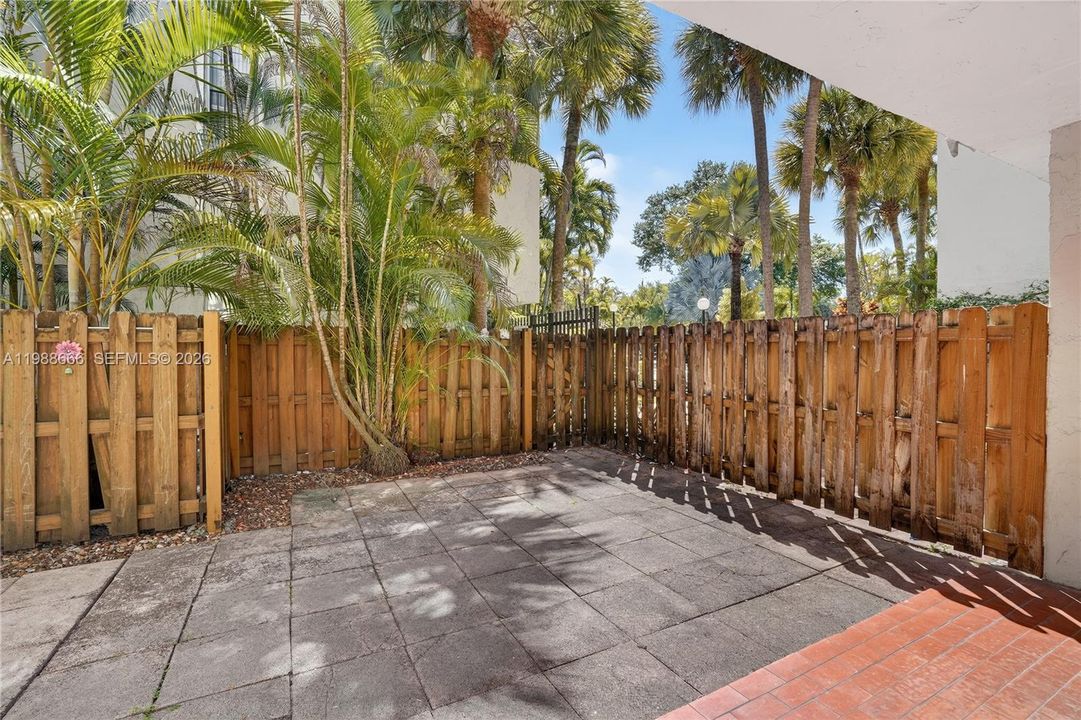 Patio with pool access