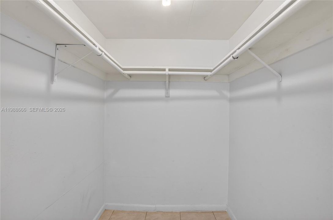 Master closet