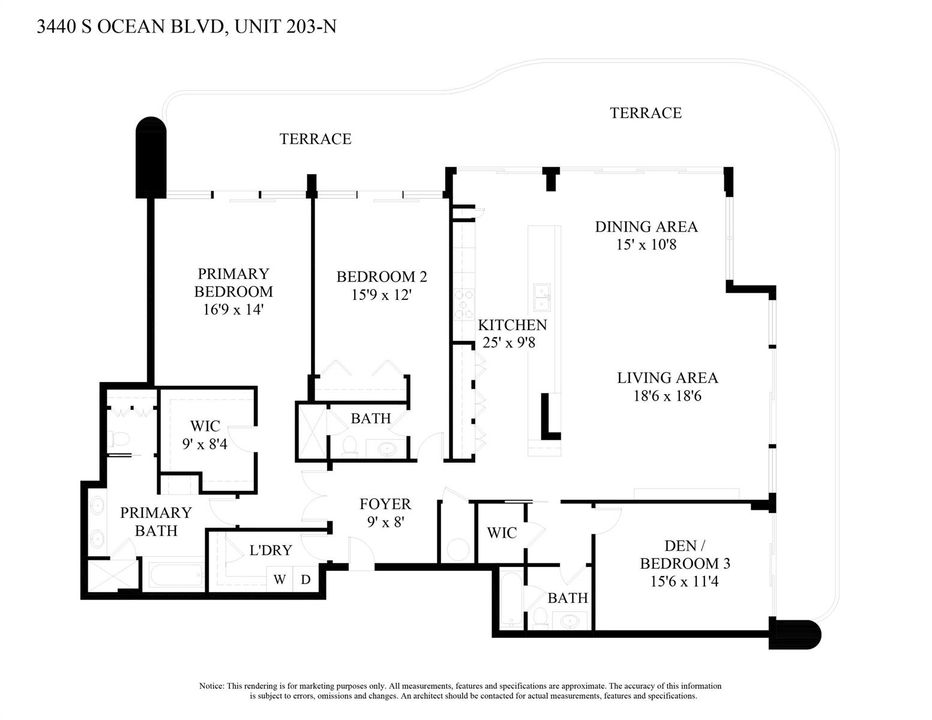 3440 S OCEAN BLVD, UNIT 203-N