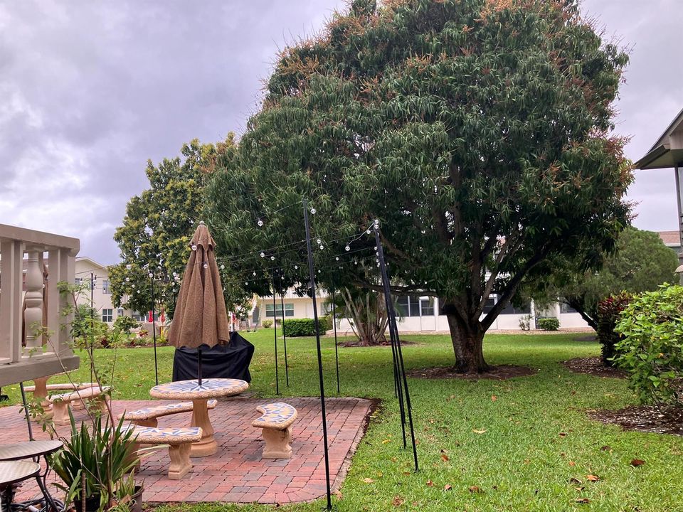 community patio