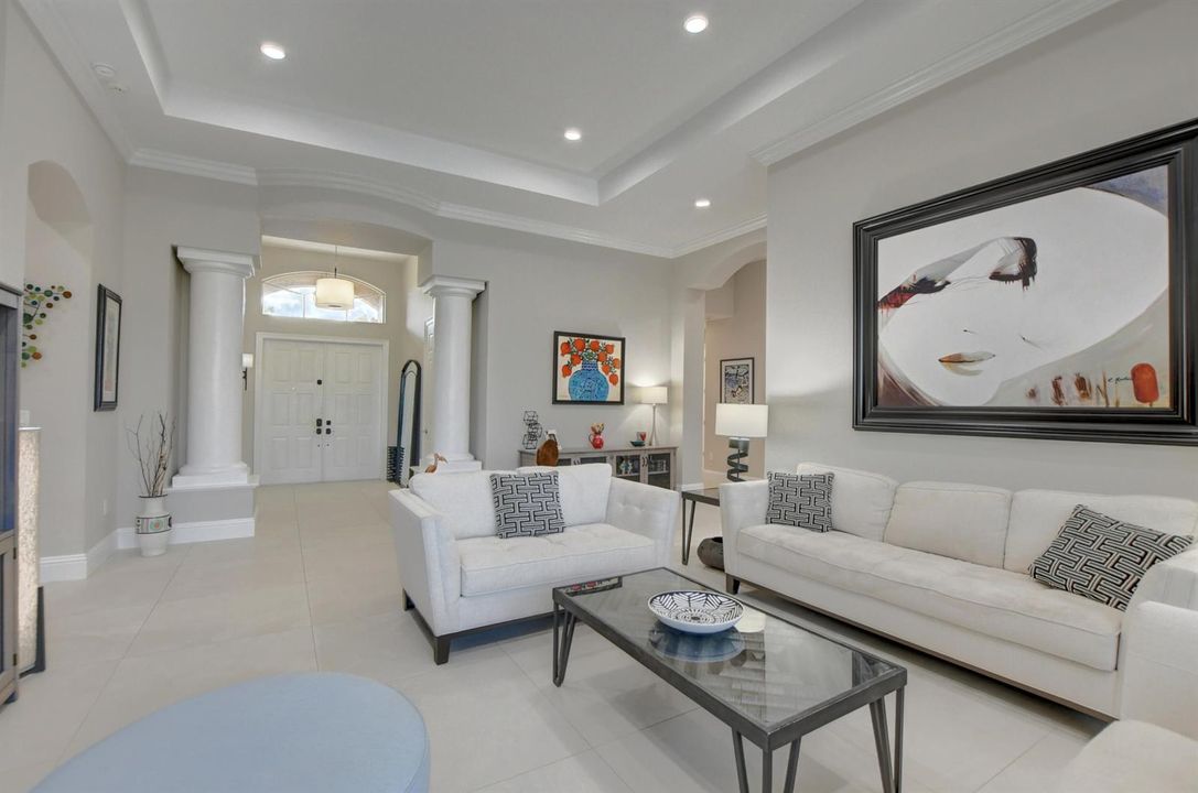 Living Room Looking at Front Door