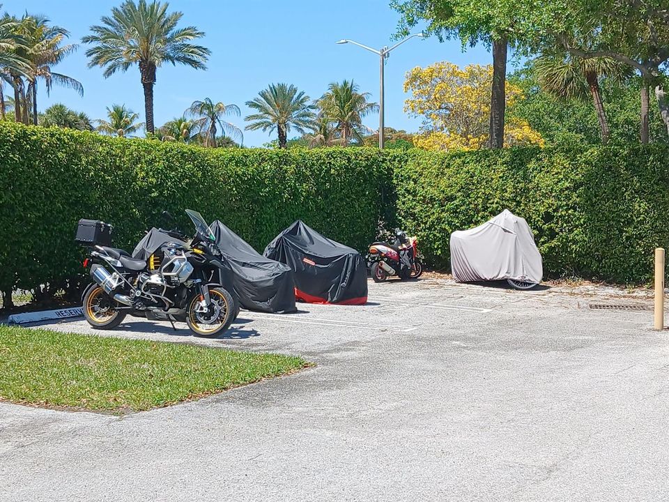 Motorcylcle Parking Martin Group Realtor