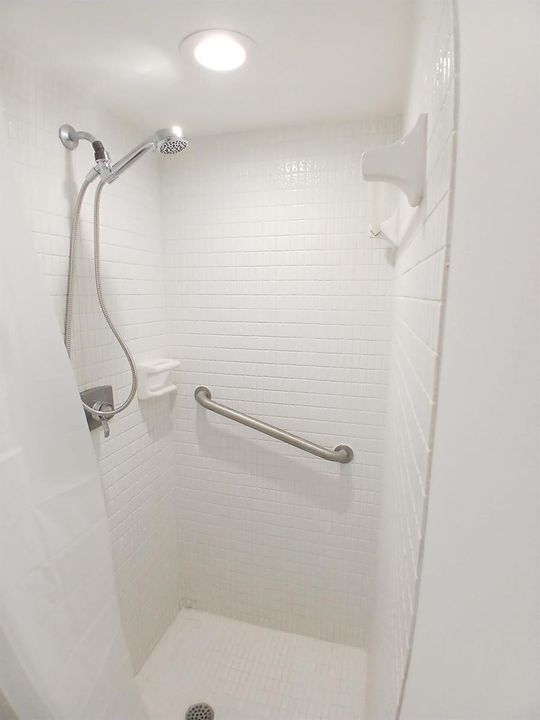 Shower with Handheld Shower Nozzle
