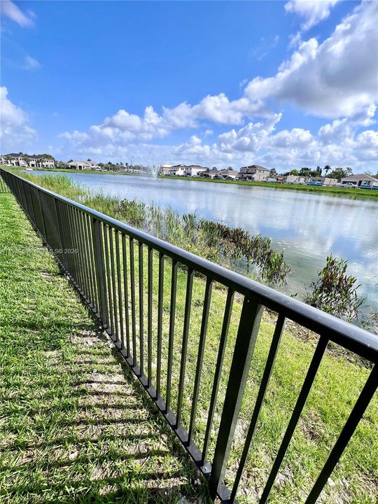Lake view.
