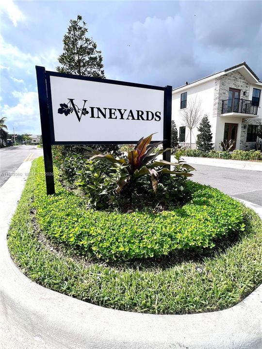 Entrance/ welcoming to community.