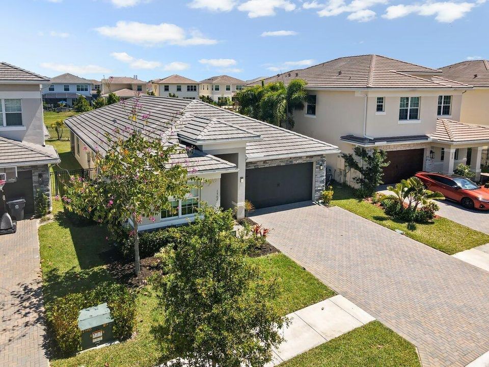 Aerial Front Exterior