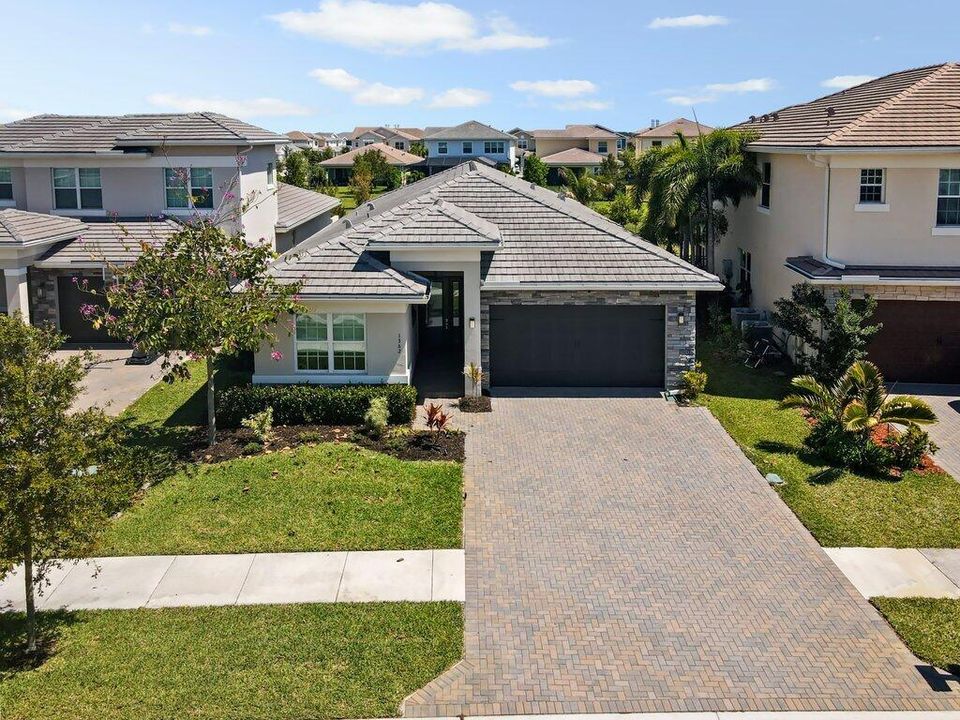 Aerial Front Exterior