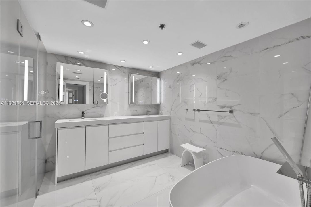Master bathroom