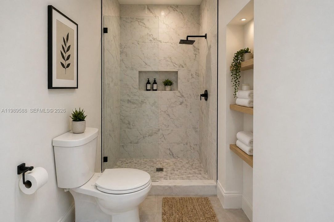 Image digitally enhanced and virtually altered; actual property condition may differ.