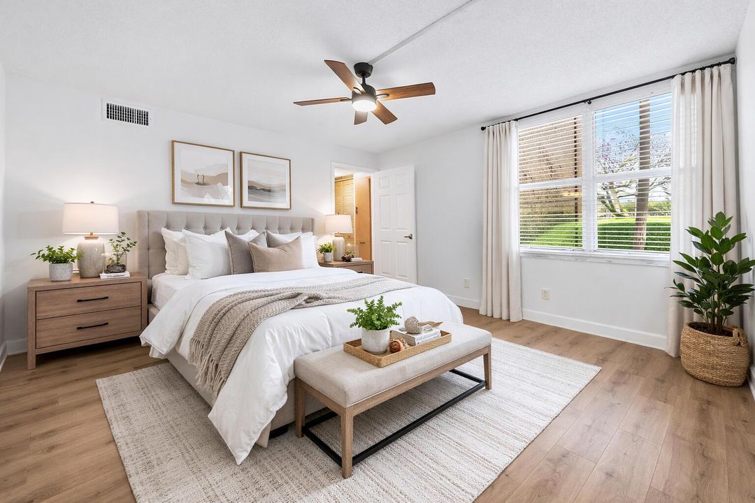 Master Bedroom Virtually Staged