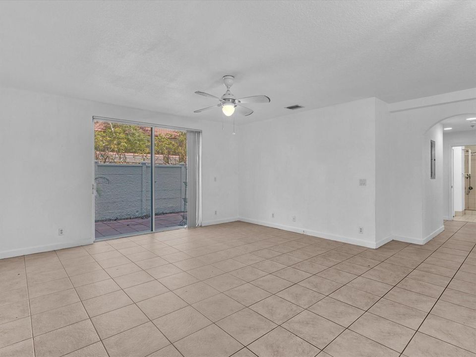 Fenced Patio
