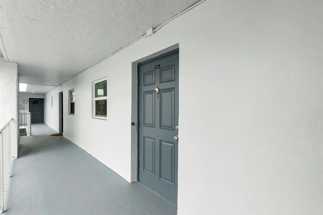 Exterior Catwalk/Entry Door
