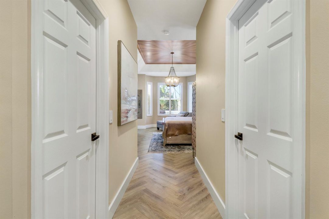 Hallway Leading to Master Suite