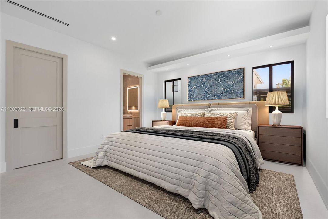 Primary Bedroom -Virtually Staged