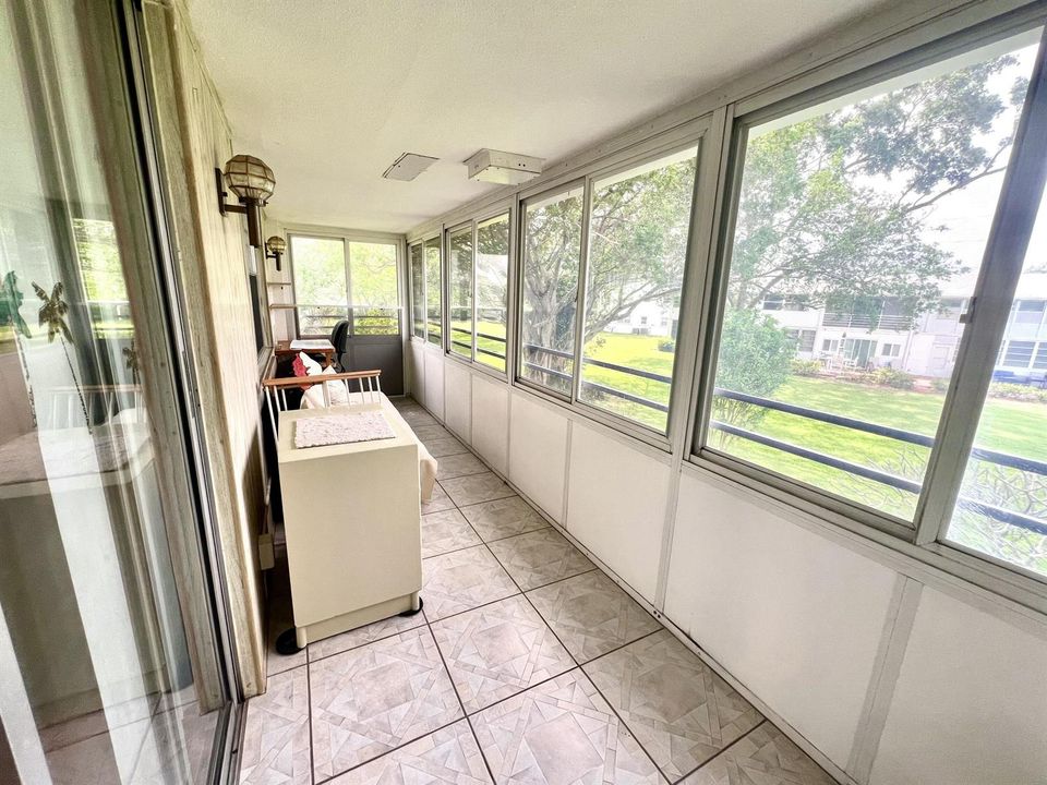 Enclosed Balcony