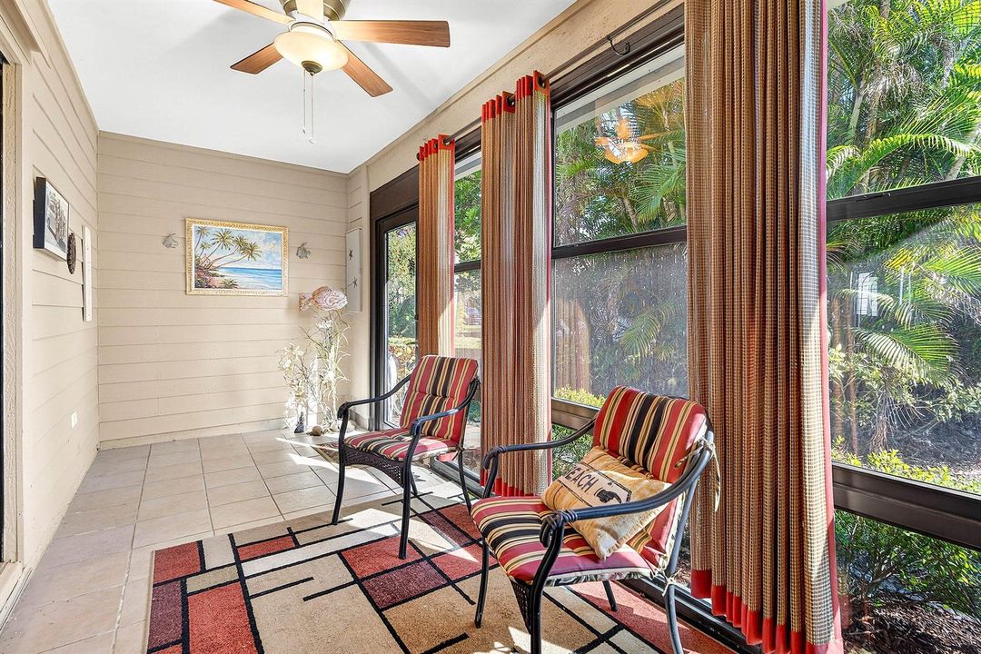 enclosed patio