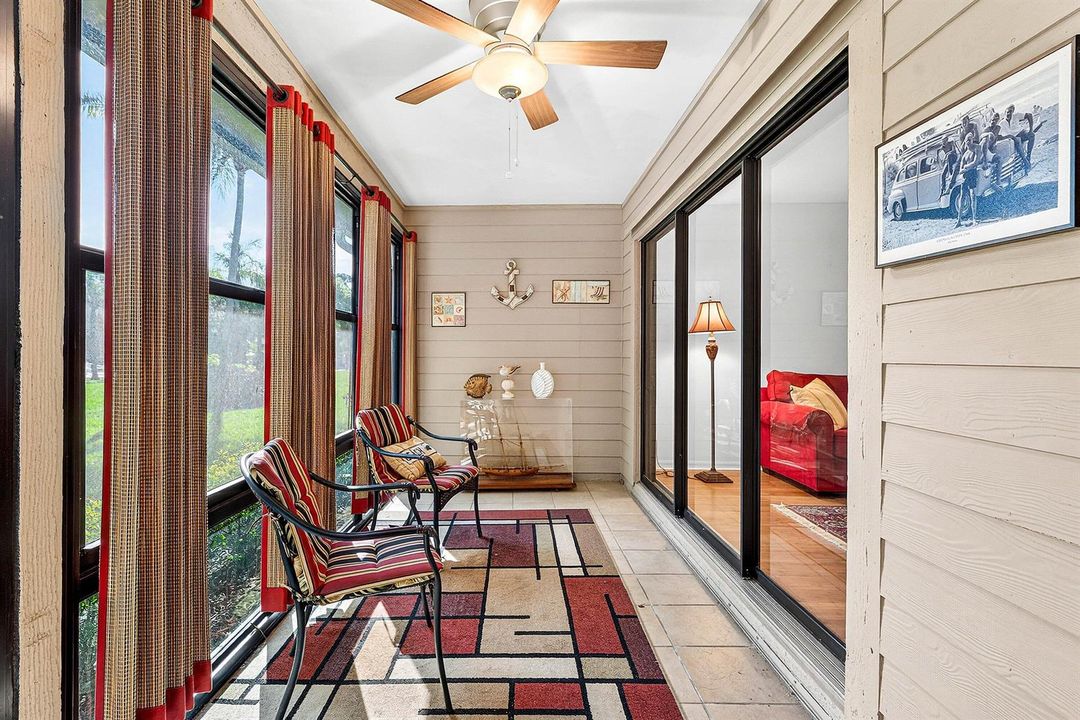 enclosed patio