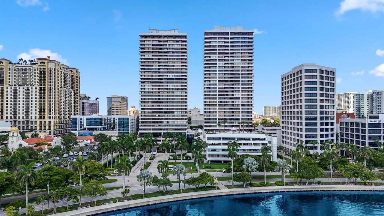 525 S Flagler Drive Aerial