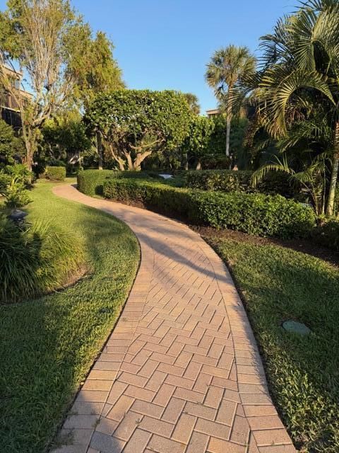 Garden Walking path