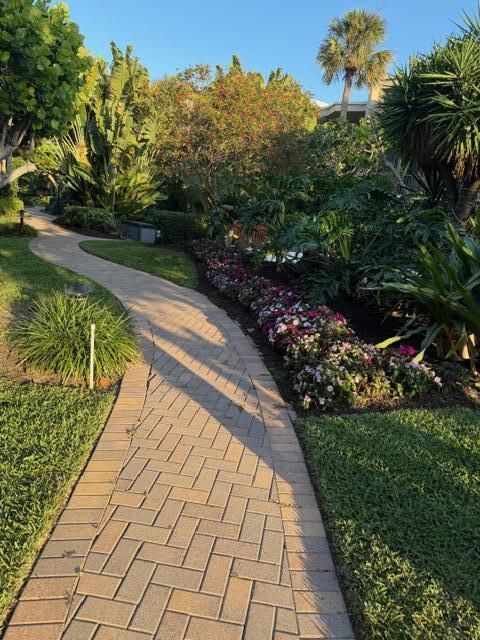 Garden Walking path