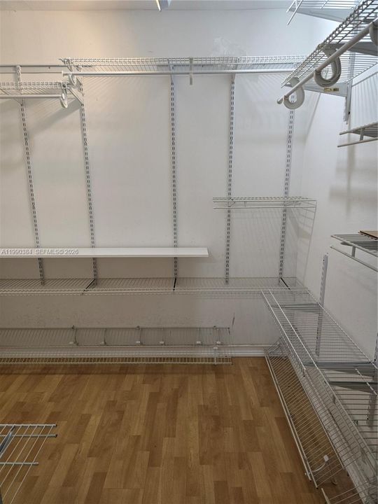 huge closet