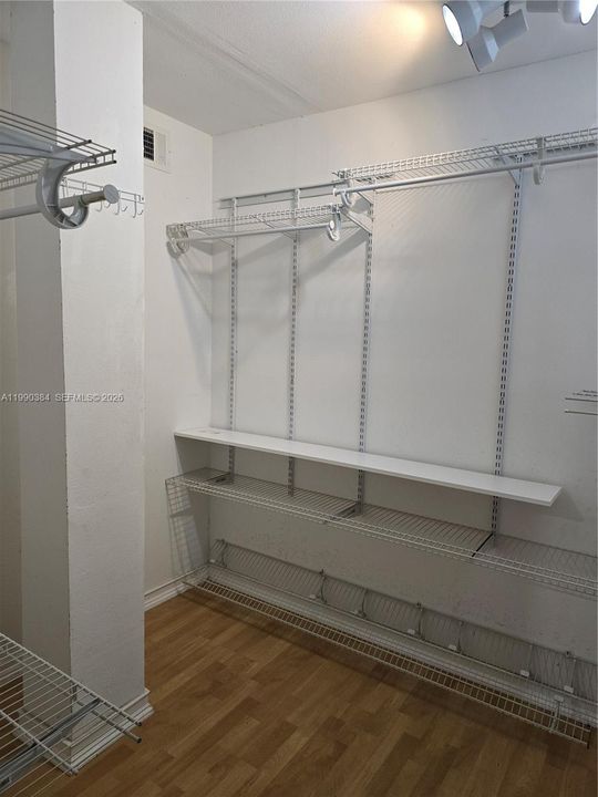 huge closet