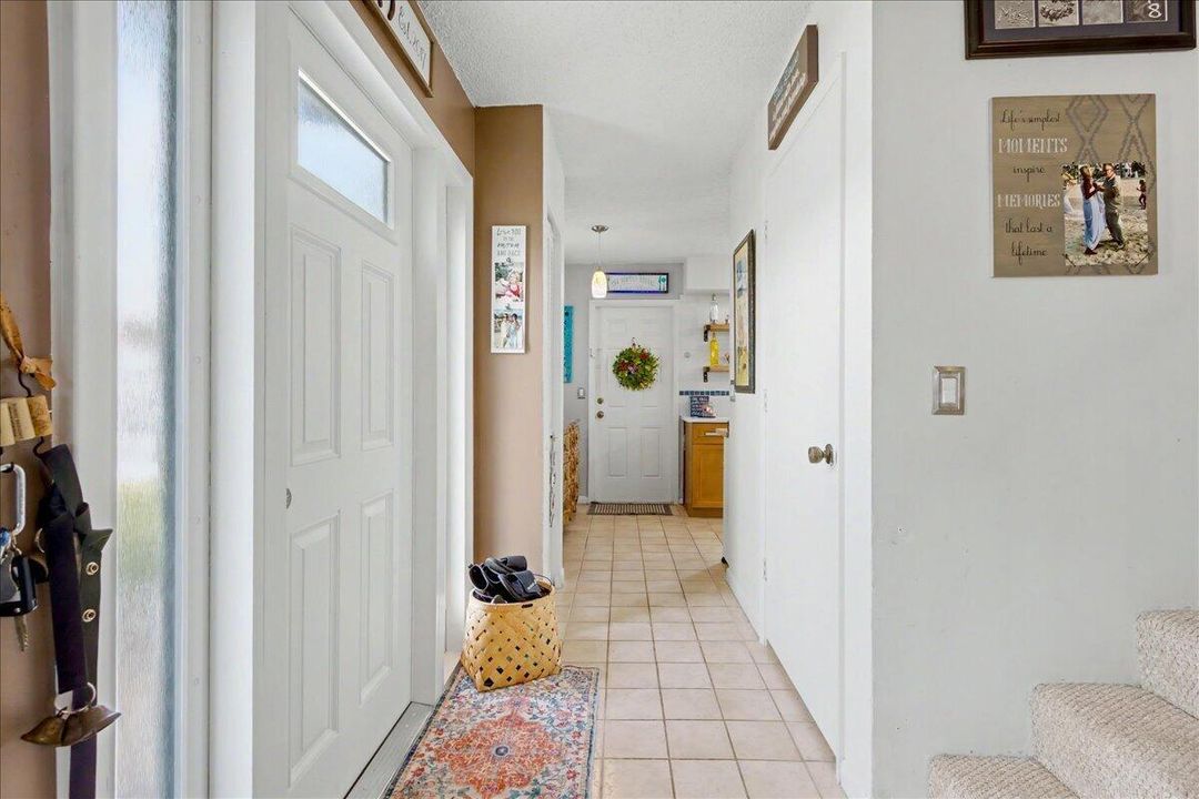 Inside Entryway