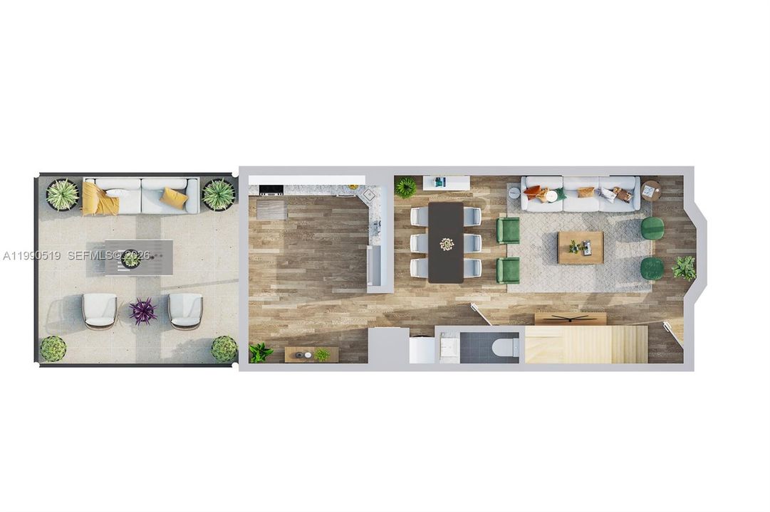Activo con contrato: $425,000 (2 camas, 1 baños, 1152 Pies cuadrados)