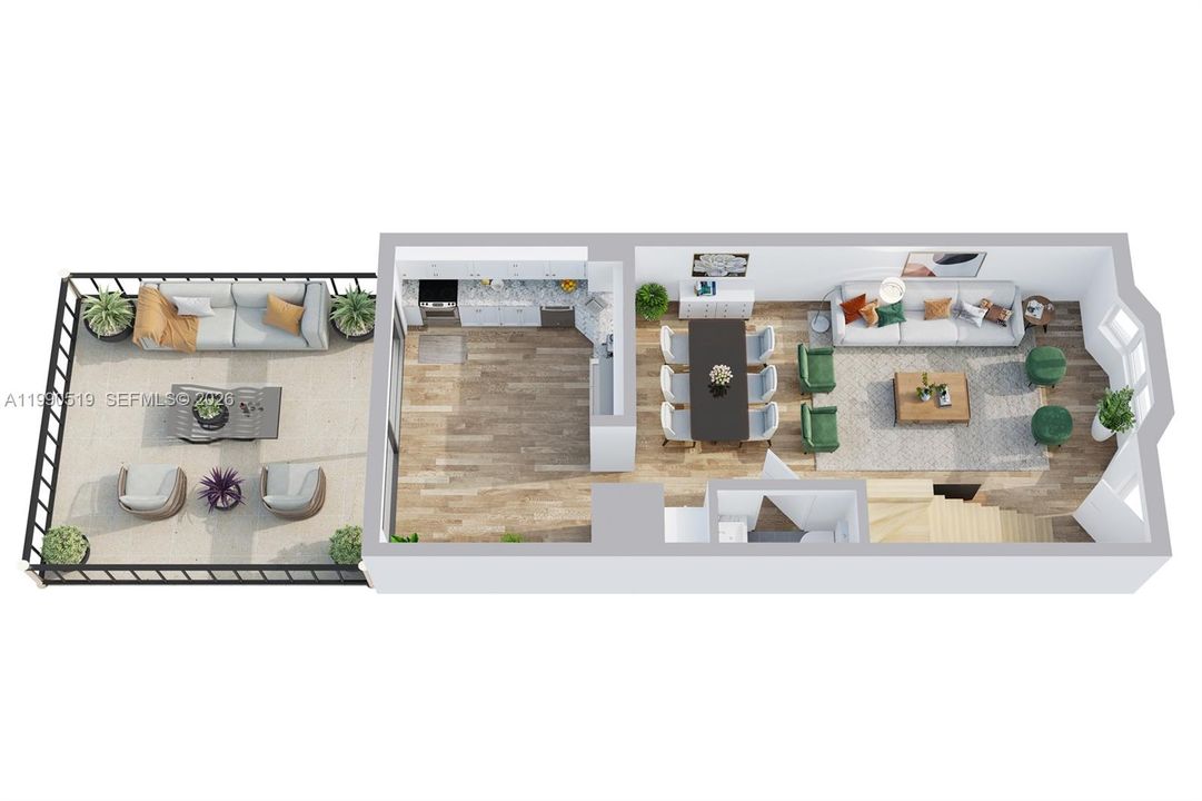 Activo con contrato: $425,000 (2 camas, 1 baños, 1152 Pies cuadrados)