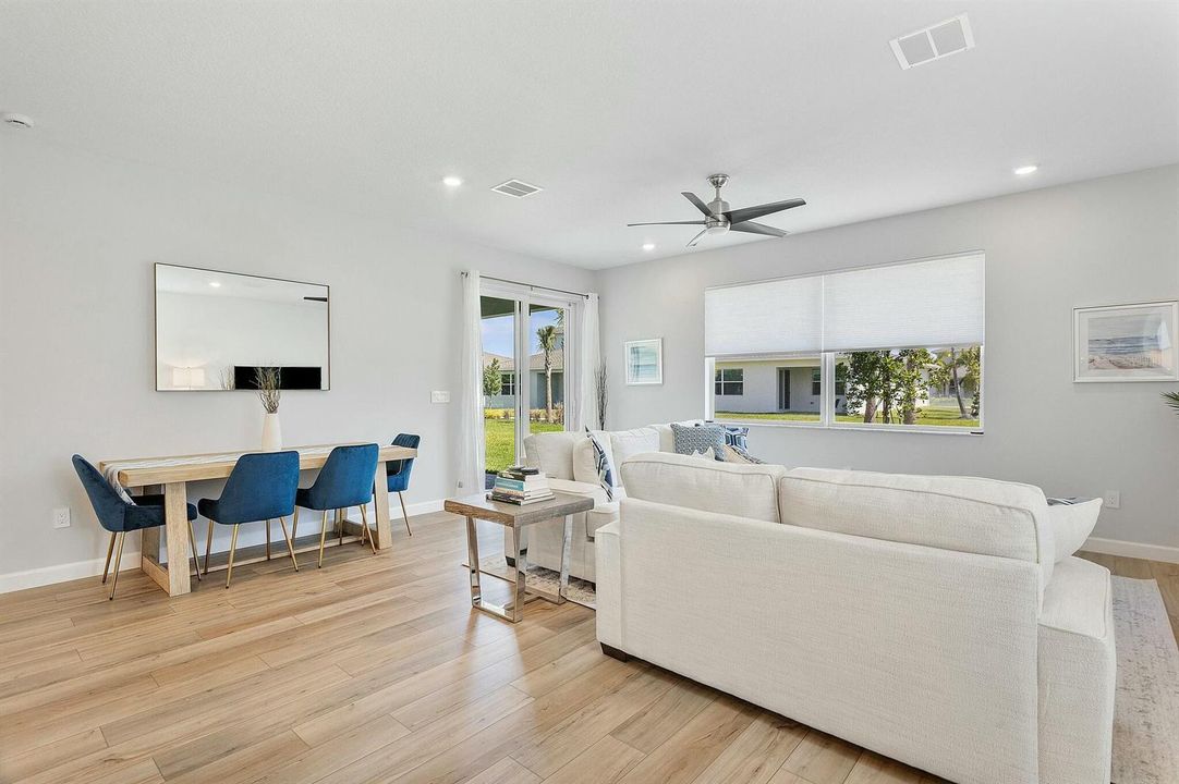 Living Room & Dining area