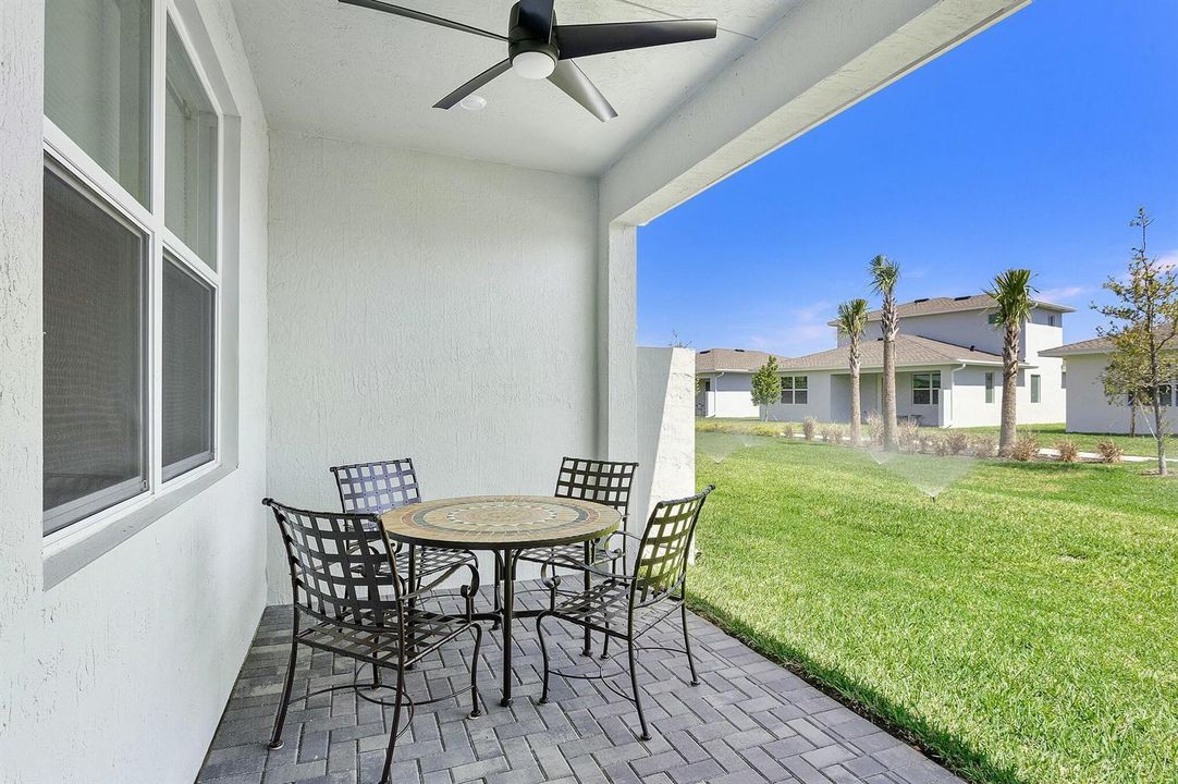Back patio