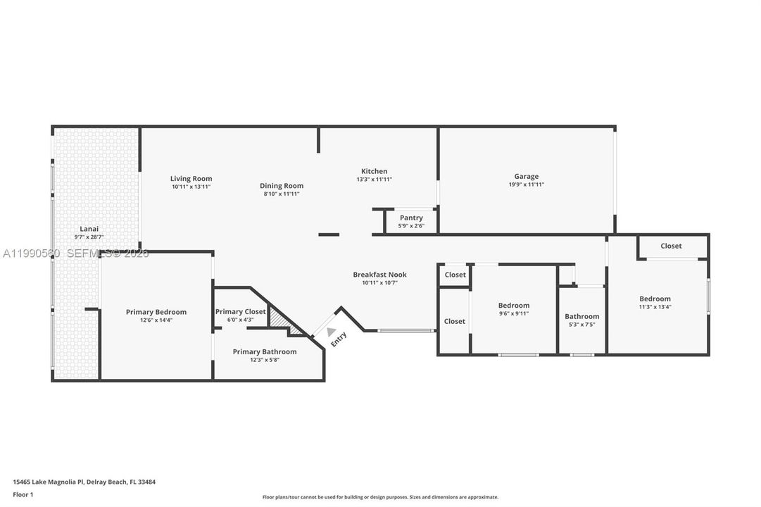 For Rent: $3,500 (3 beds, 2 baths, 1463 Square Feet)
