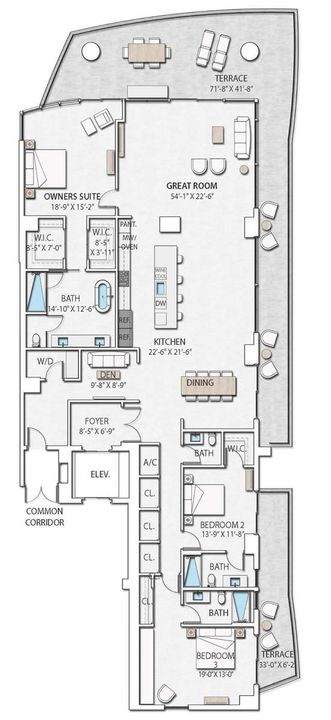 H Floor Plan