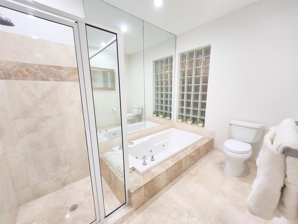 Master bath tub