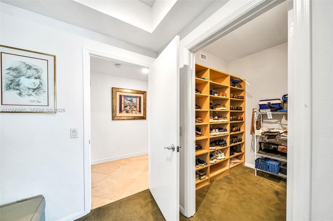 Second closet