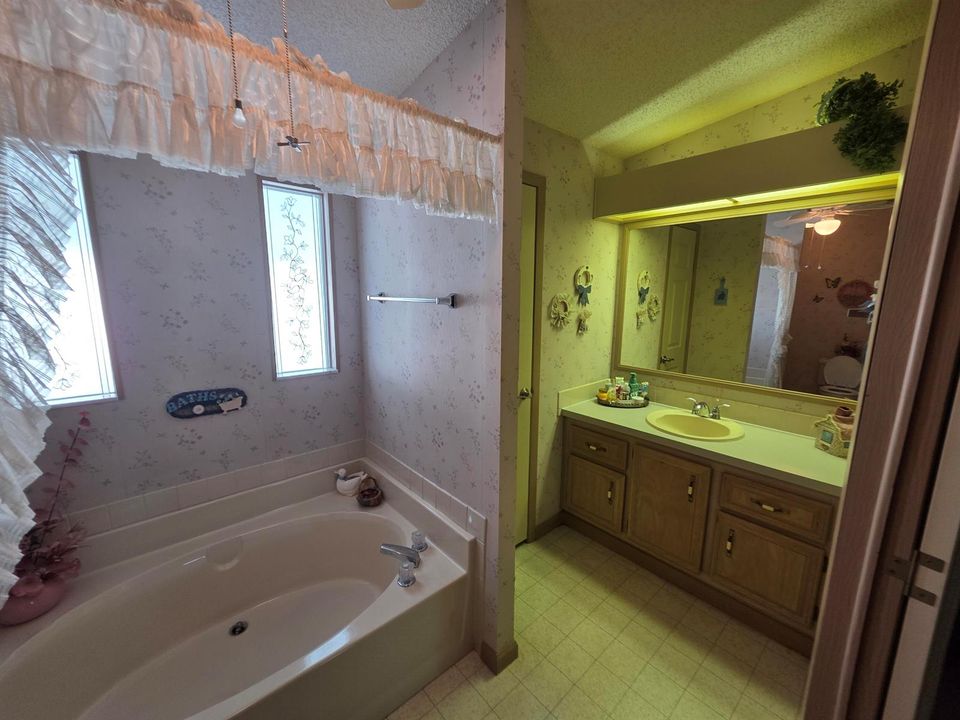 Master bathroom.