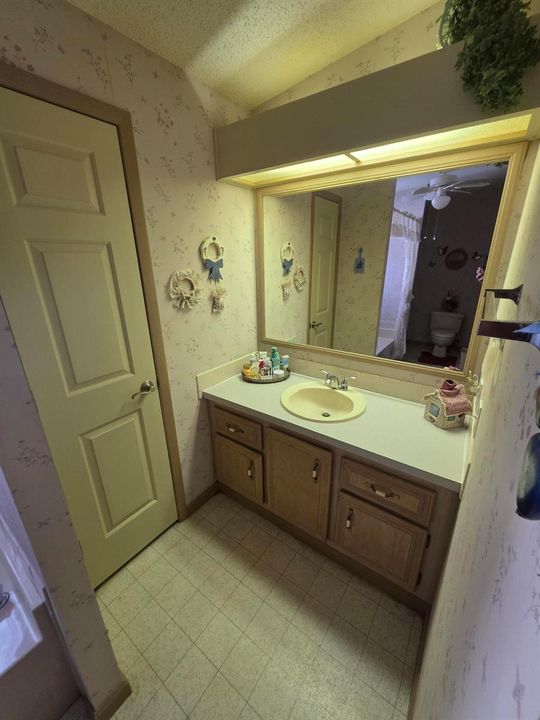Vanity in master bath