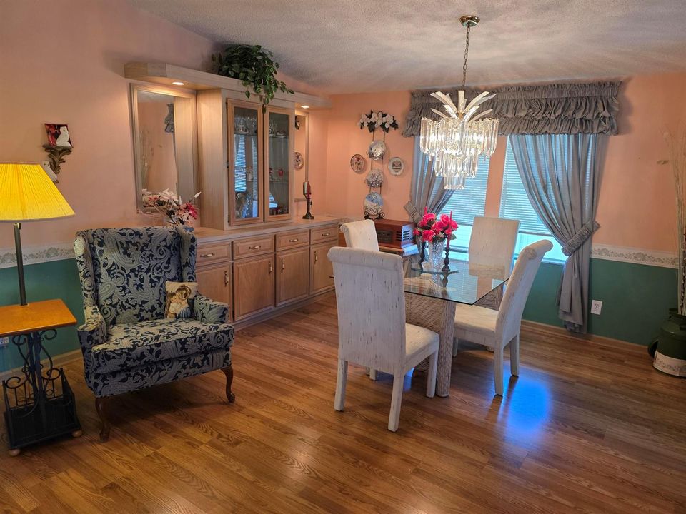 View of dining room
