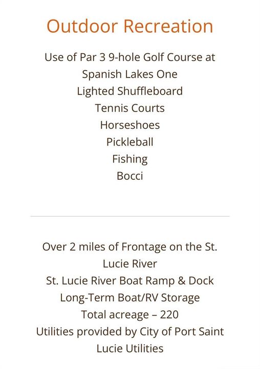 Riverfront Activities