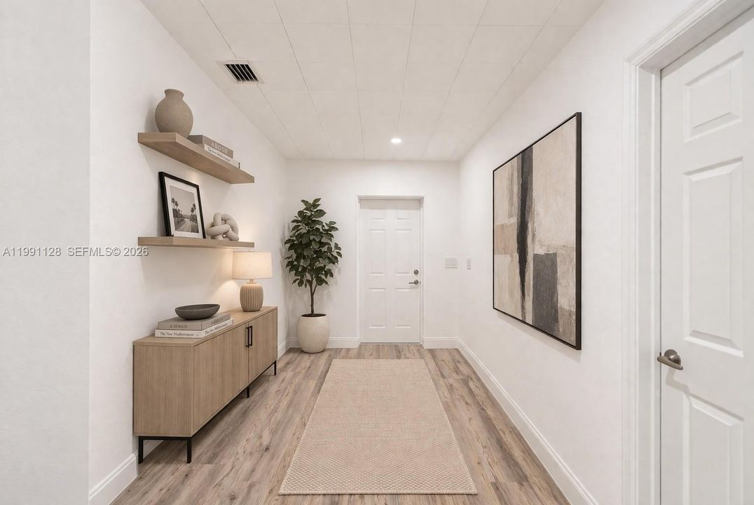 Foyer - Virtual Staged