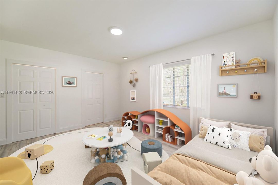 Kids Room - Virtually Staged