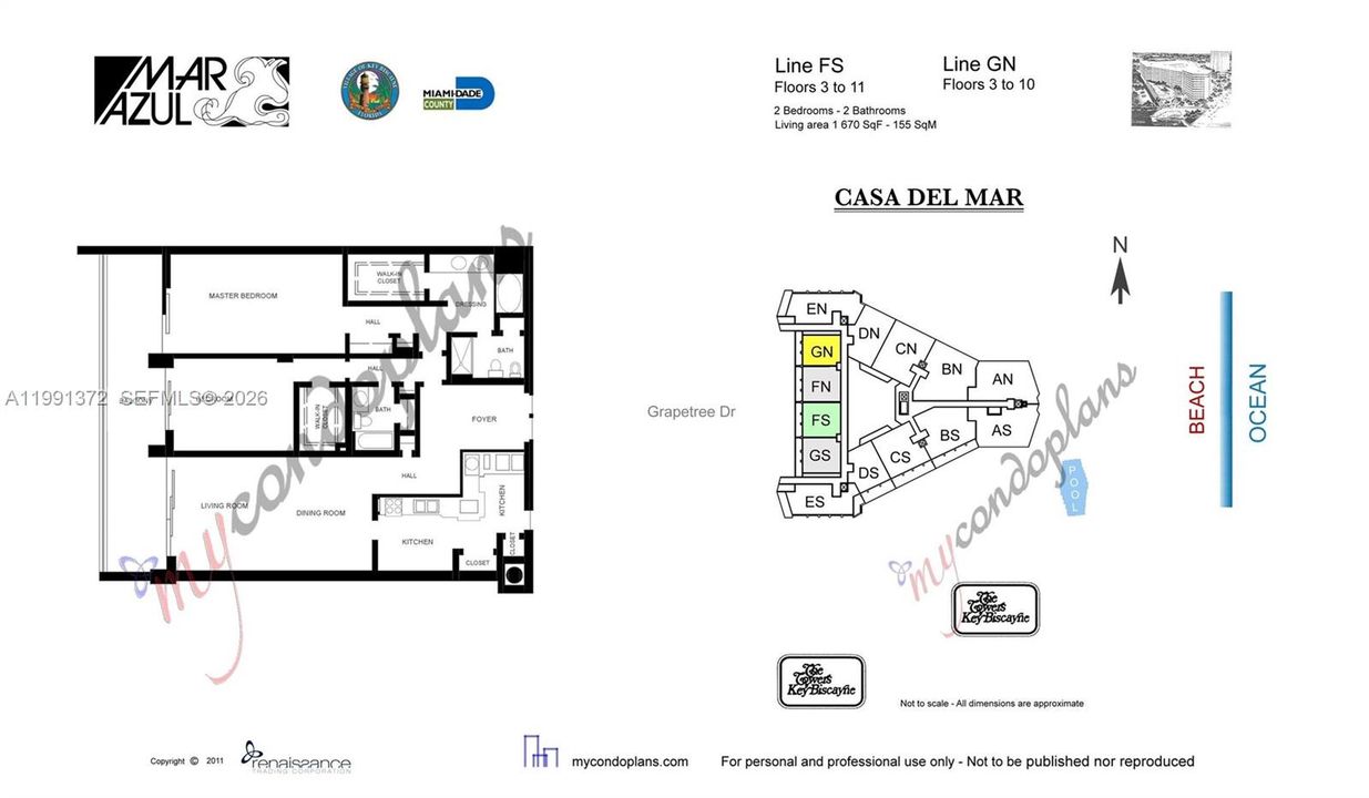: $1,599,000 (2 спален, 2 ванн, 1670 Квадратных фут)