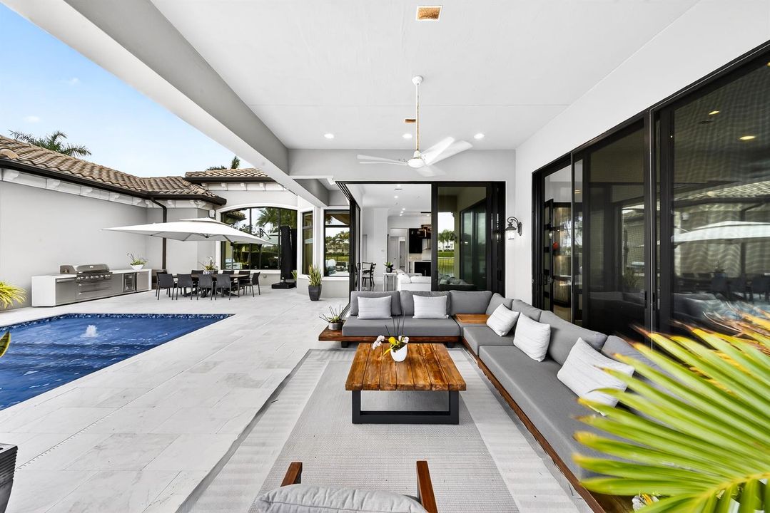 Covered patio