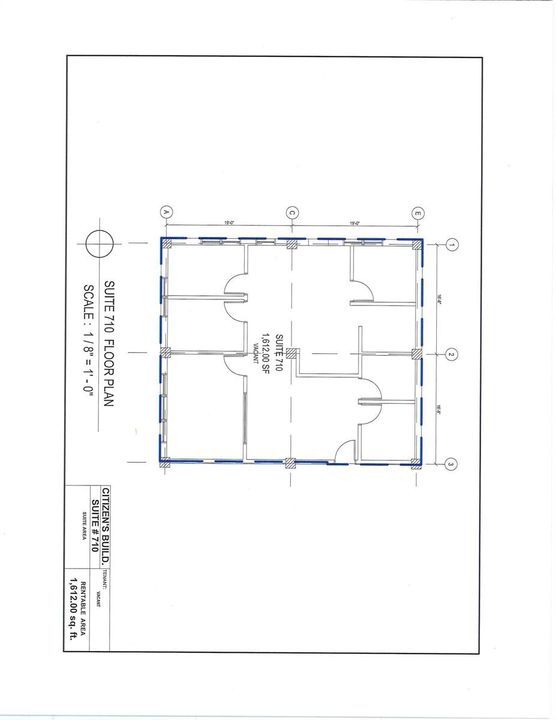 Suite 710 - 1,612 SF