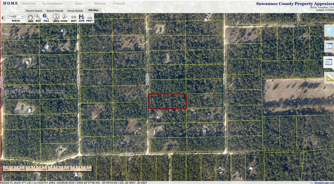 待售: $65,000 (4.00 acres)