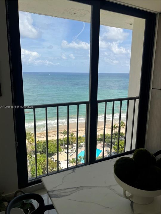 Additional view from breakfast nook off kitchen.