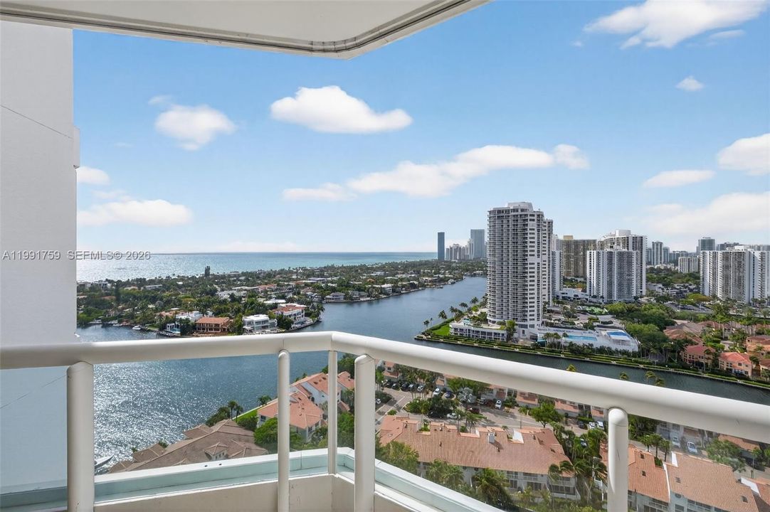 views from living room balcony