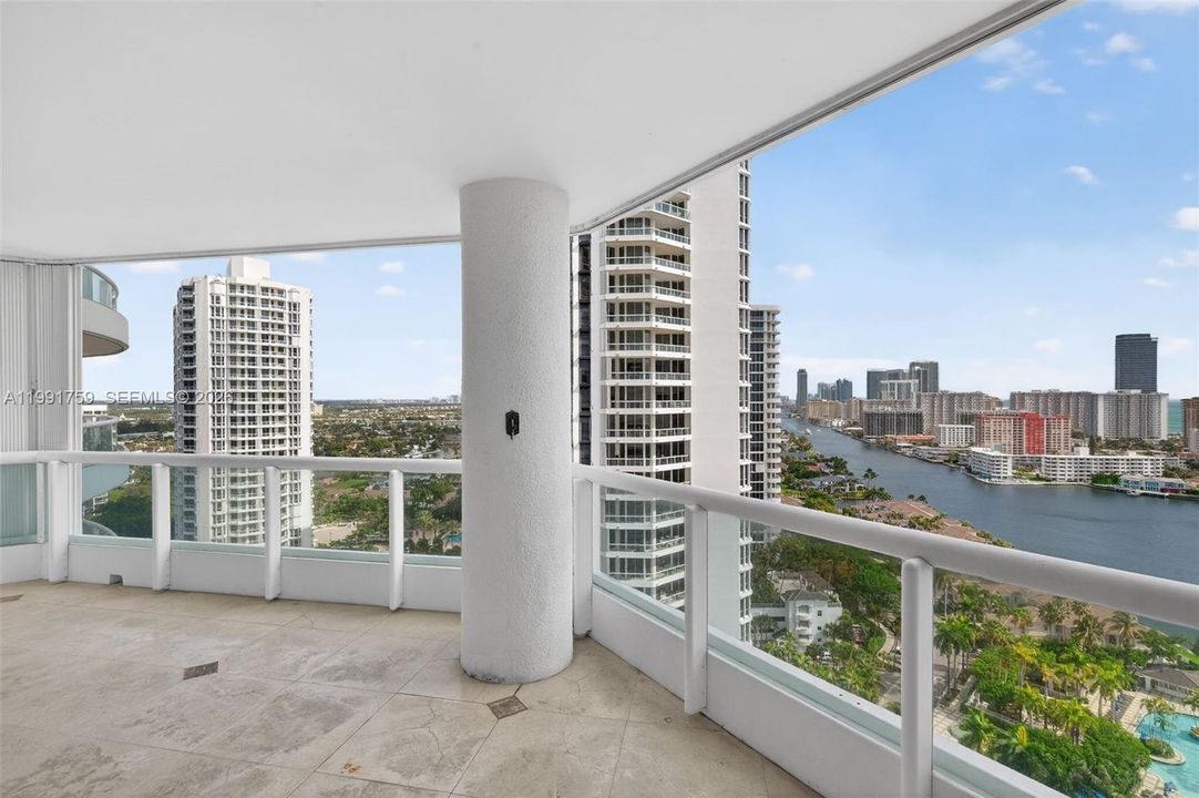 Bedroom balcony